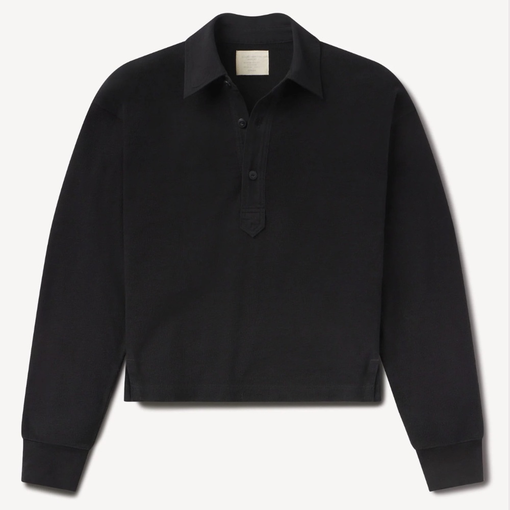 ISO: Buck Mason Women's Boyfriend Field Spec Rugby Top